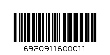 Расческа овальная с зеркалом - Штрих-код: 6920911600011